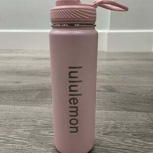 Lululemon Pink Water Bottle